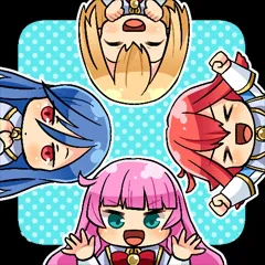 LINEスタンプ 乙女チックパズル ピタッチ! Vol.2 リリースしました。